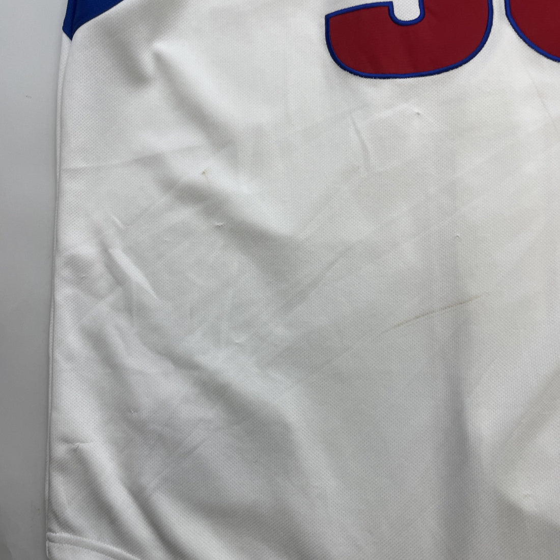 Vintage Detroit Pistons Rasheed Wallace Majestic Baseball Jersey Size Large NBA