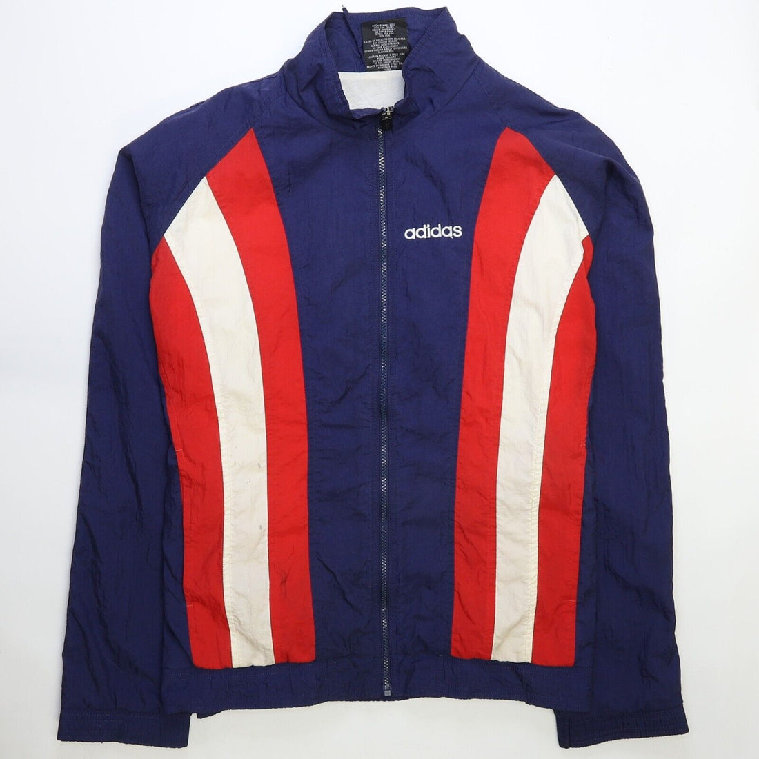Vintage Adidas Windbreaker Light Jacket Size Large