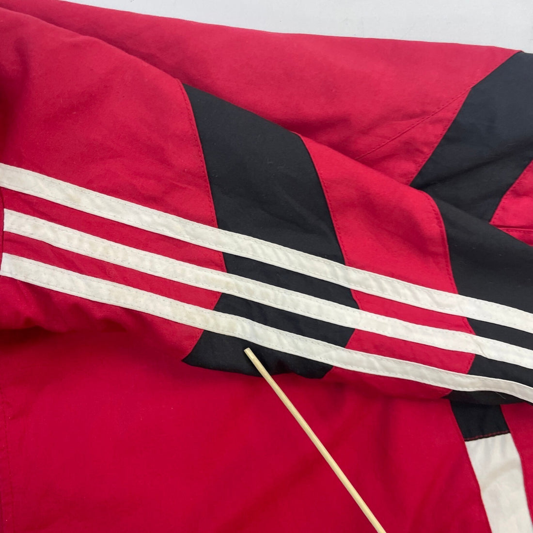 Vintage Adidas Windbreaker Light Jacket Size XL Red