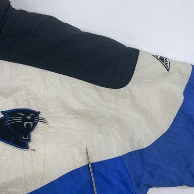 Vintage Carolina Panthers Apex One Puffer Jacket Size Large NFL