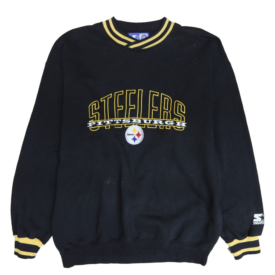 Vintage Pittsburgh Steelers Starter Sweatshirt Crewneck Size XL 90s NFL