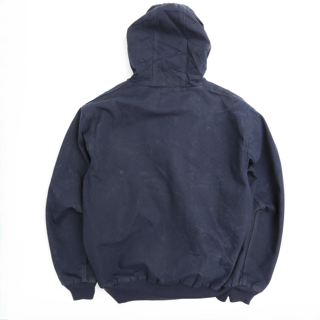 Carhartt Canvas Active Bomber Work Jacket Size Large Blue UPS