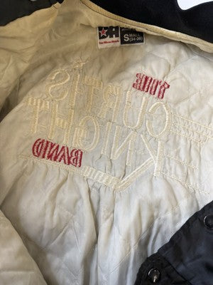 Vintage Curtis Knight Band Satin Jacket Size Small Music