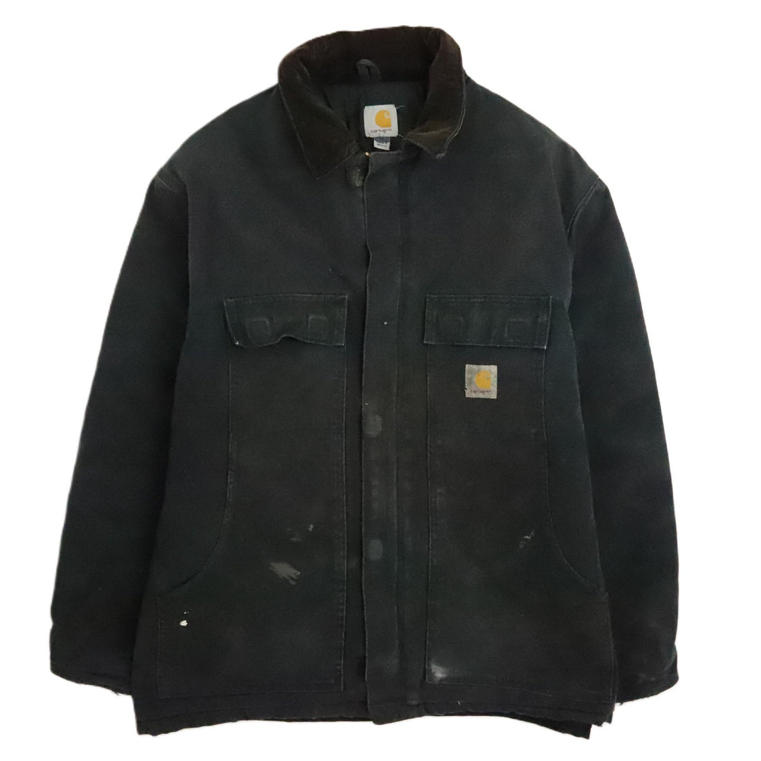 Carhartt Canvas Arctic Work Jacket Size XL Black