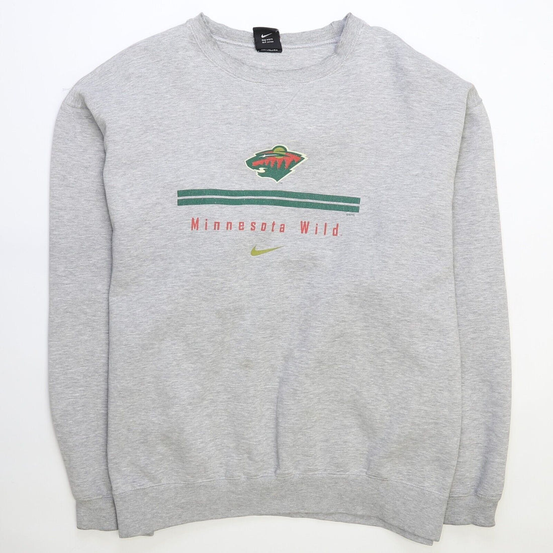 Vintage Minnesota Wild Nike Sweatshirt Crewneck Size XL