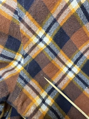 Vintage Plaid Bomber Jacket Size Small Reversible