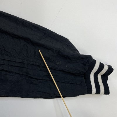 Vintage Adidas Trefoil Windbreaker Light Jacket Size Large Black 90s