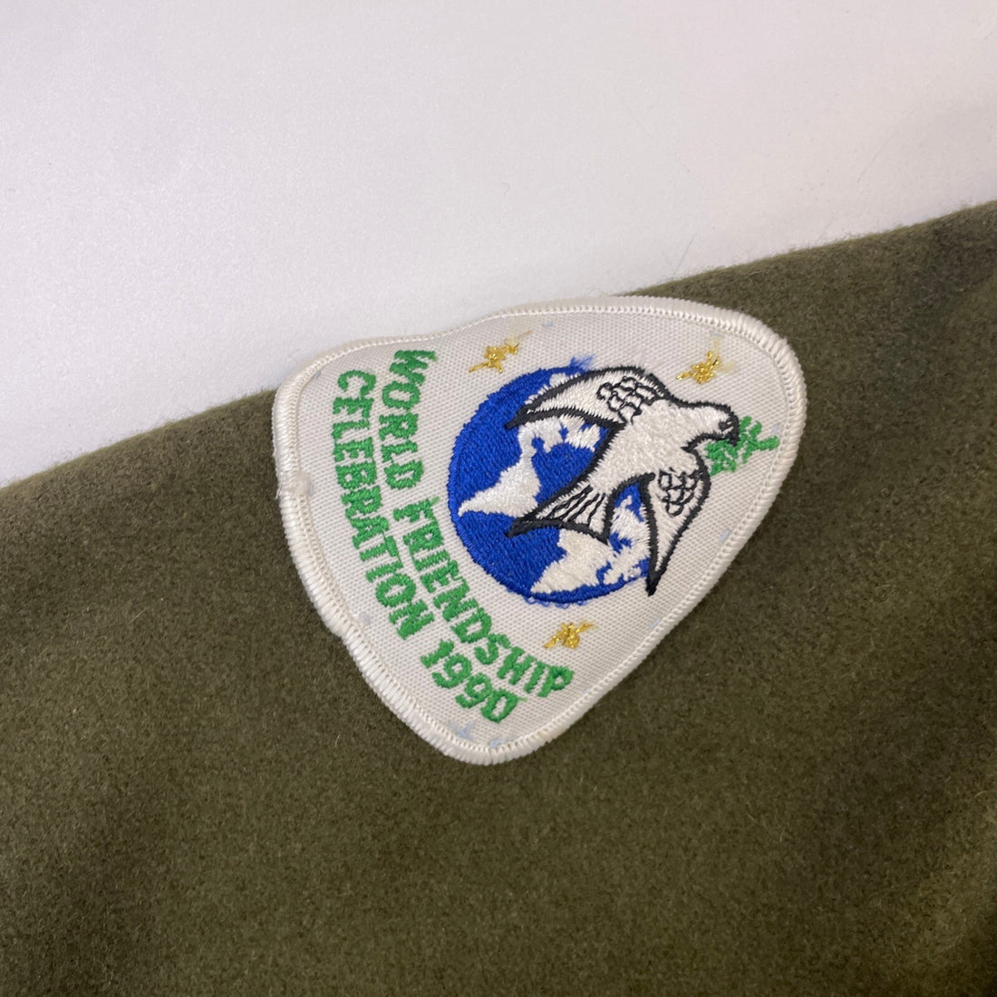 Vintage US Army Cold Weather Field Wool OG 108 Button Up Shirt Small Military