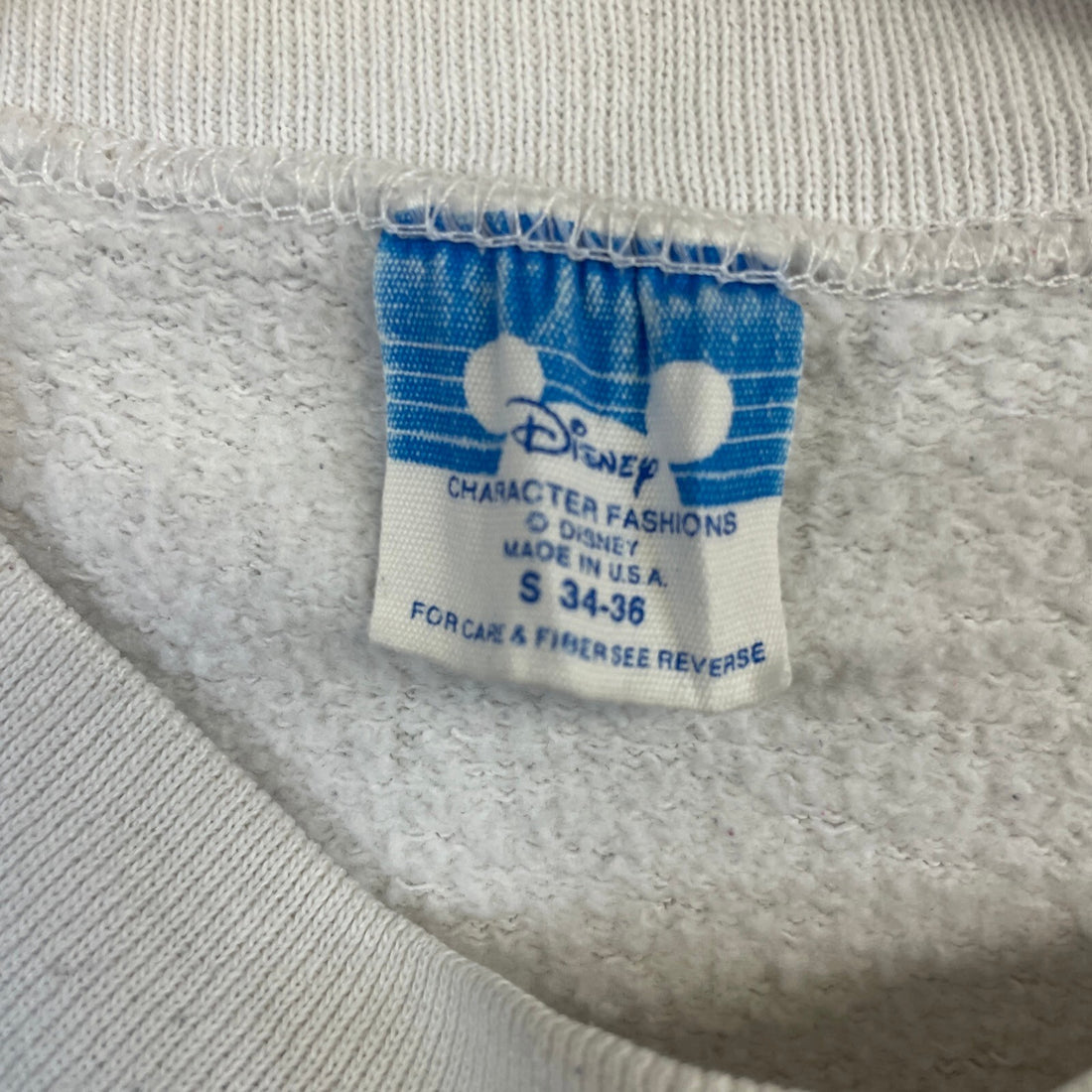 Vintage Mickey Mouse Disneyland Disney Crewneck Sweatshirt Size Small 80s 90s