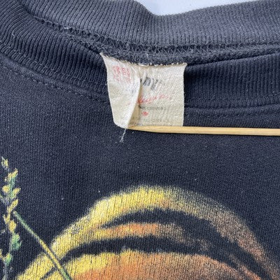 Vintage Tiger Jumbo Print Crewneck Sweatshirt Size XL Nature