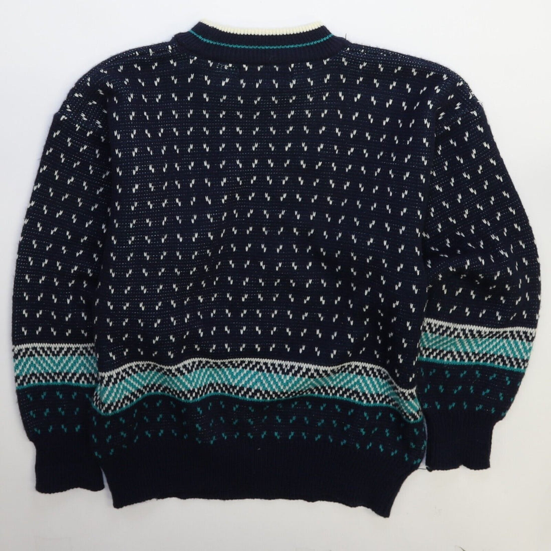 Vintage Bronzini Crewneck Sweater Size Small Fair Isle
