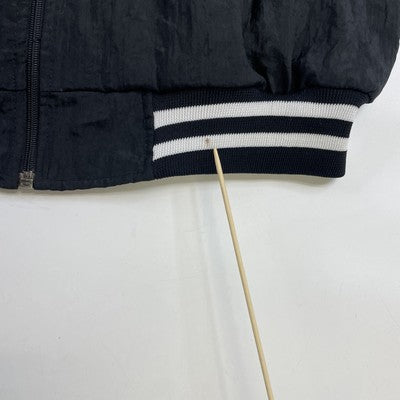 Vintage Adidas Trefoil Windbreaker Light Jacket Size Large Black 90s