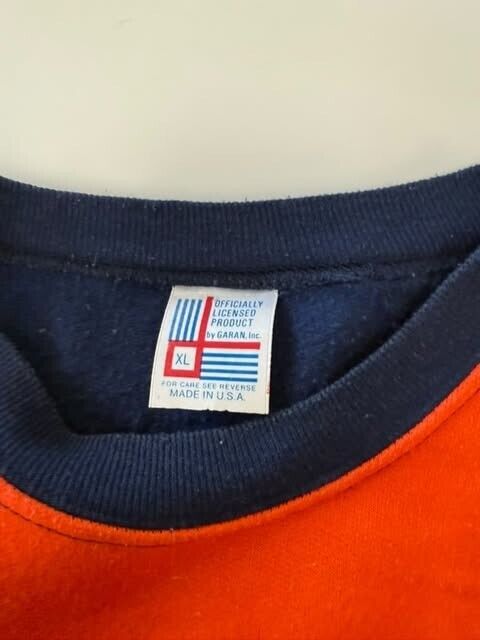 Vintage Chicago Bears Sweatshirt Crewneck Size XL All Over Print 90s NFL