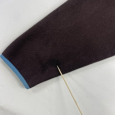 Patagonia Synchilla Snap T Fleece Jacket Size Small Brown