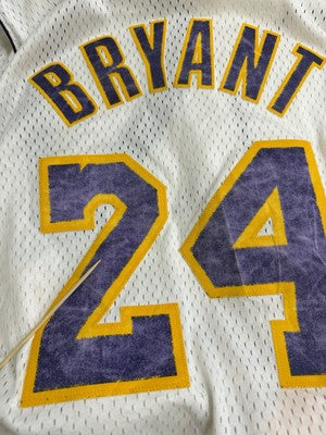 Vintage Los Angeles Lakers Kobe Bryant Adidas Swingman Jersey Size 2XL NBA