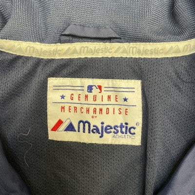 Vintage New York Yankees Majestic Windbreaker Light Jacket Size Medium MLB