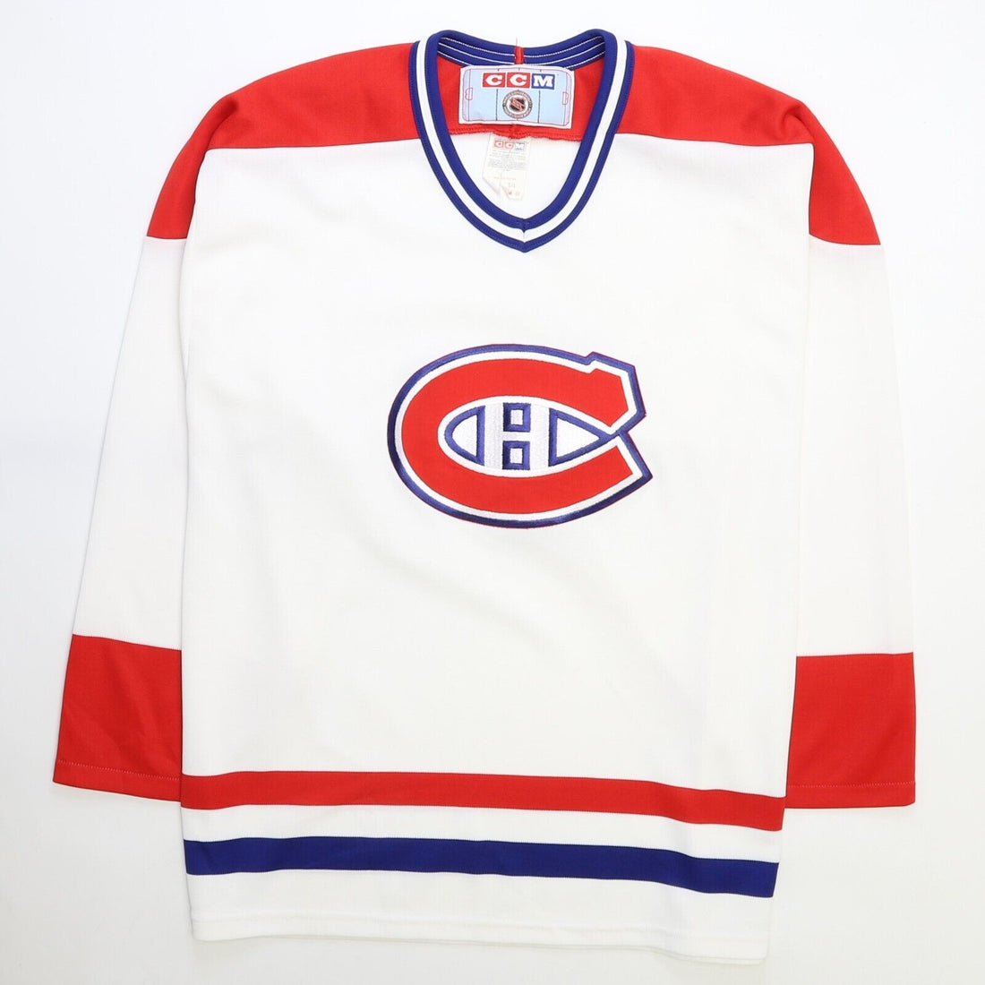 Vintage Montreal Canadiens CCM Jersey Size Large NHL