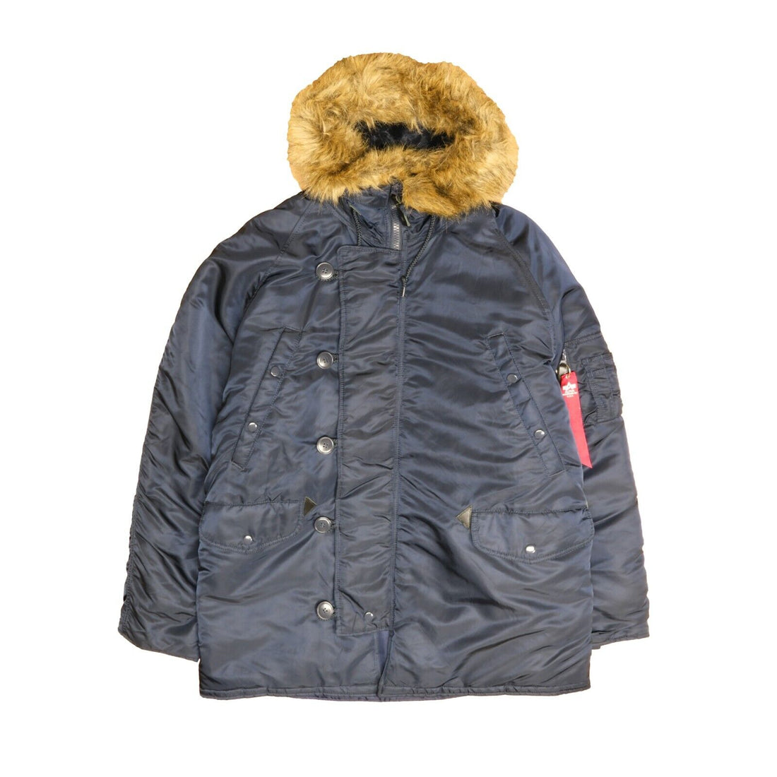 Alpha Industries Type N-3B Extreme Cold Weather Parka Coat Jacket XL Blue