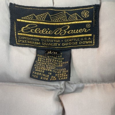 Vintage Eddie Bauer Parka Puffer Coat Jacket Size Medium Insulated
