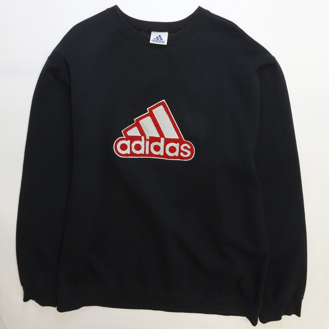 Vintage Adidas Crewneck Sweatshirt Size Large Black
