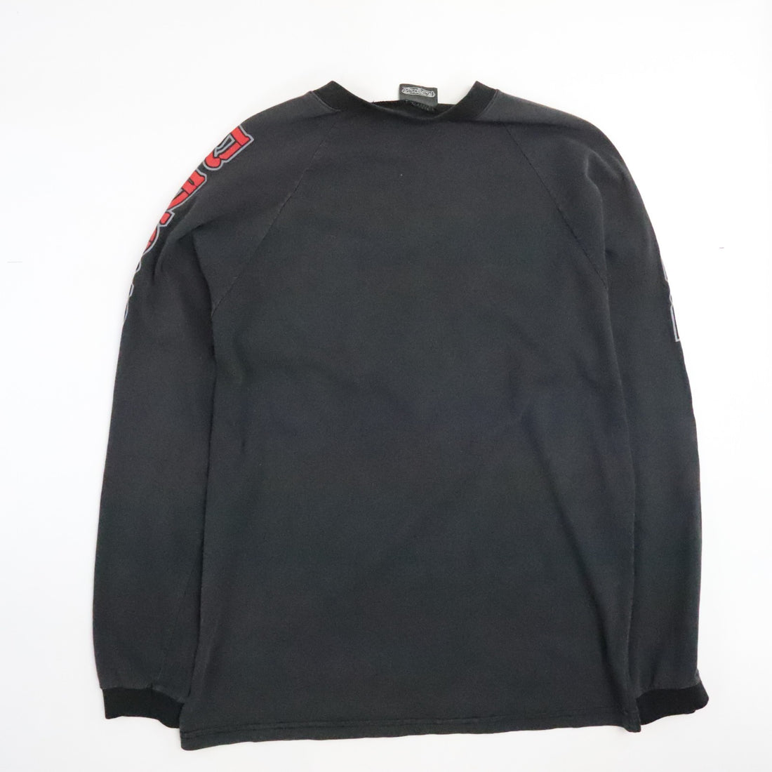 Vintage Furious Long Sleeve T-Shirt Size Large Black 90s