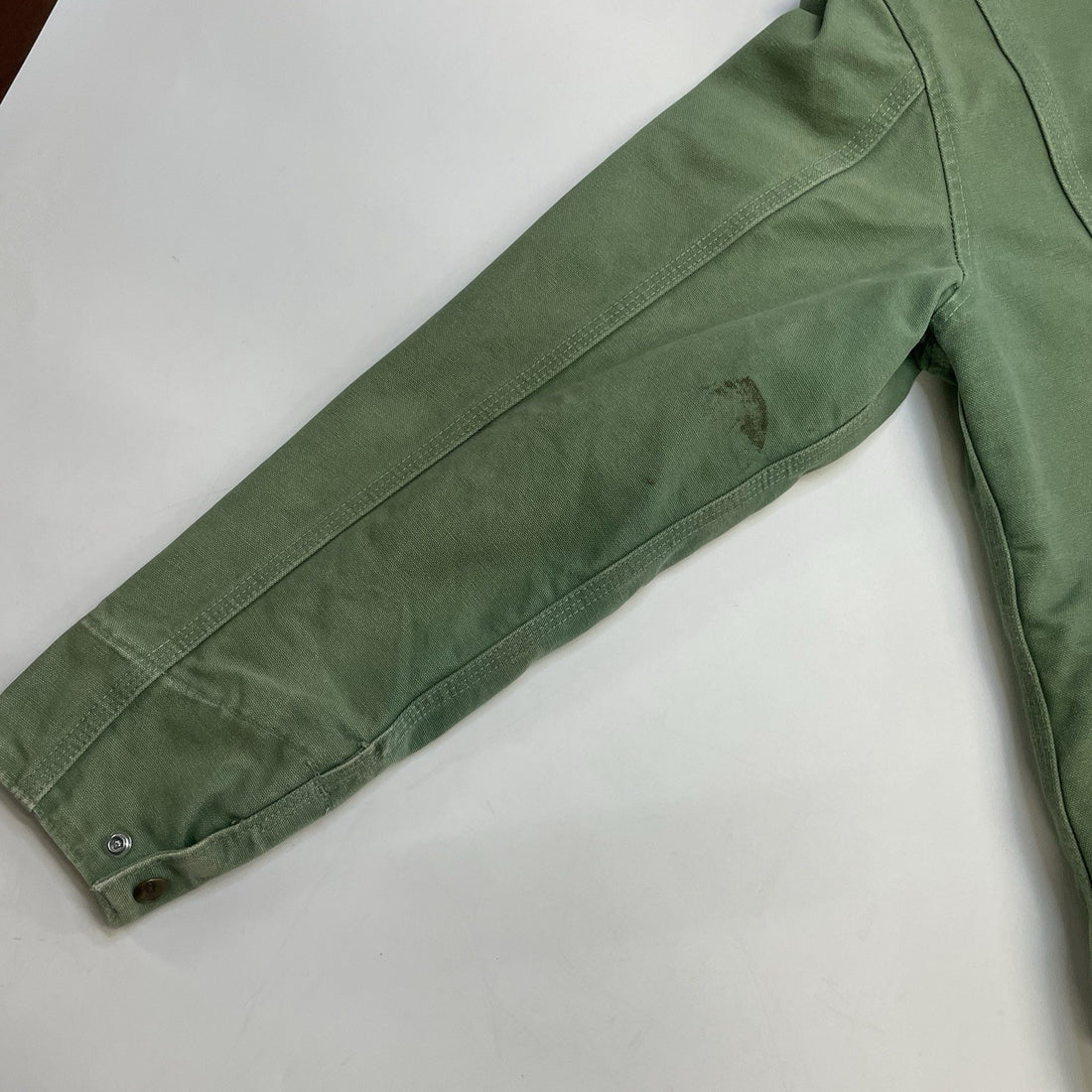 Carhartt Canvas Work Jacket Womens Size Small Green WJ022 394