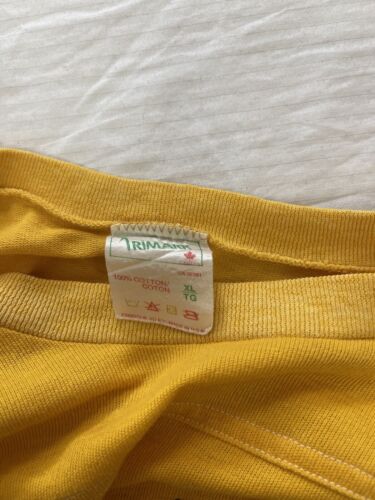 Vintage Snoopy Boston Bruins Raglan Shirt Size XL 70s NHL
