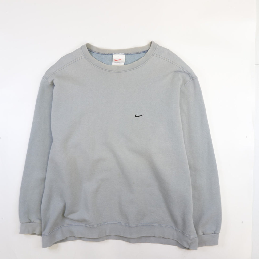 Vintage Nike Crewneck Sweatshirt Size XL Blue Embroidered Swoosh 90s