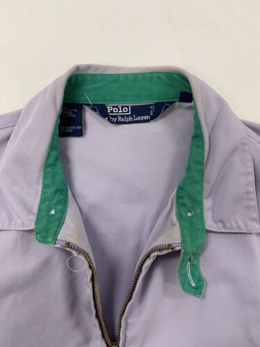 Vintage Polo Ralph Lauren Light Jacket Size XL Purple 90s