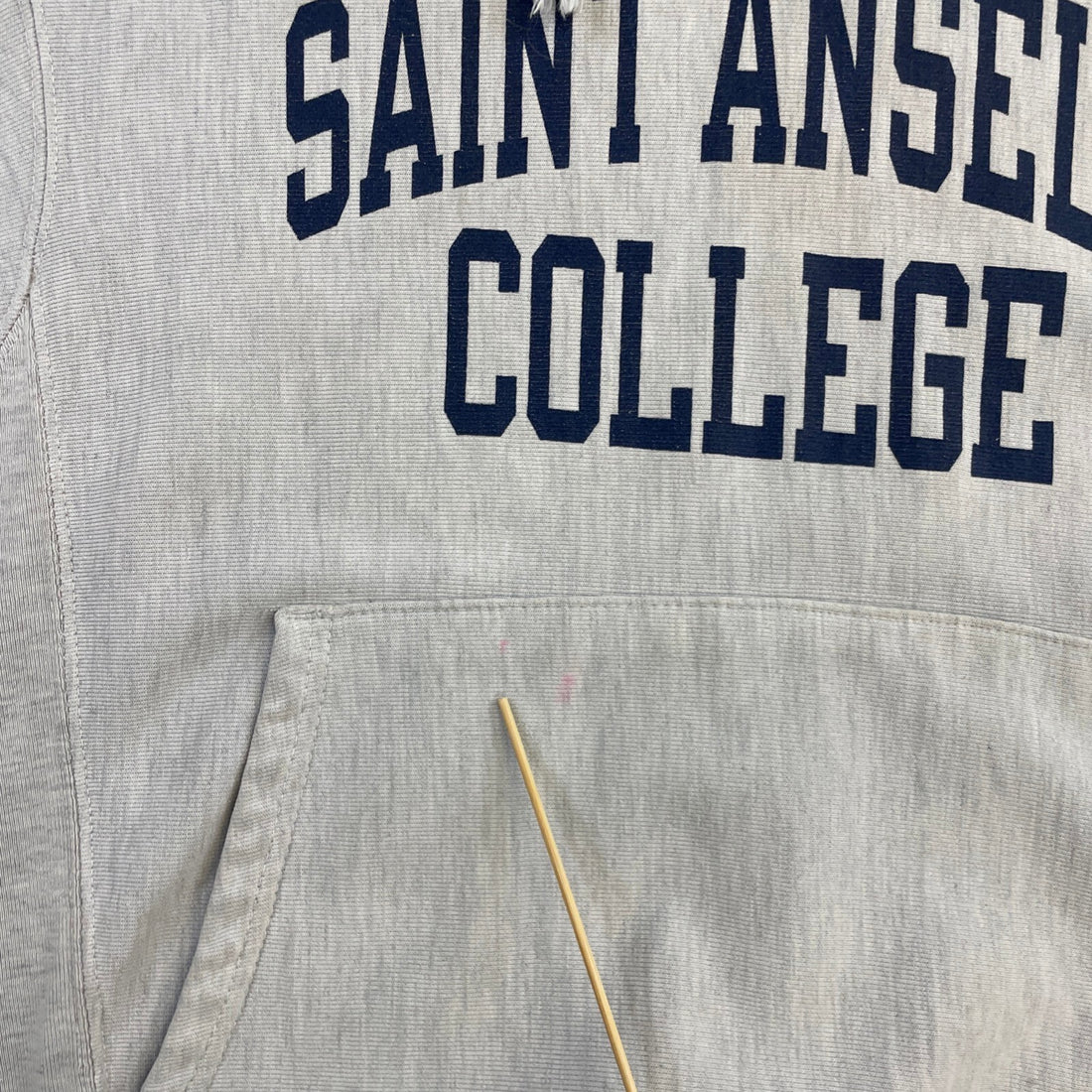 Vintage Saint Anslem College Champion Reverse Weave Sweatshirt Hoodie Size Small