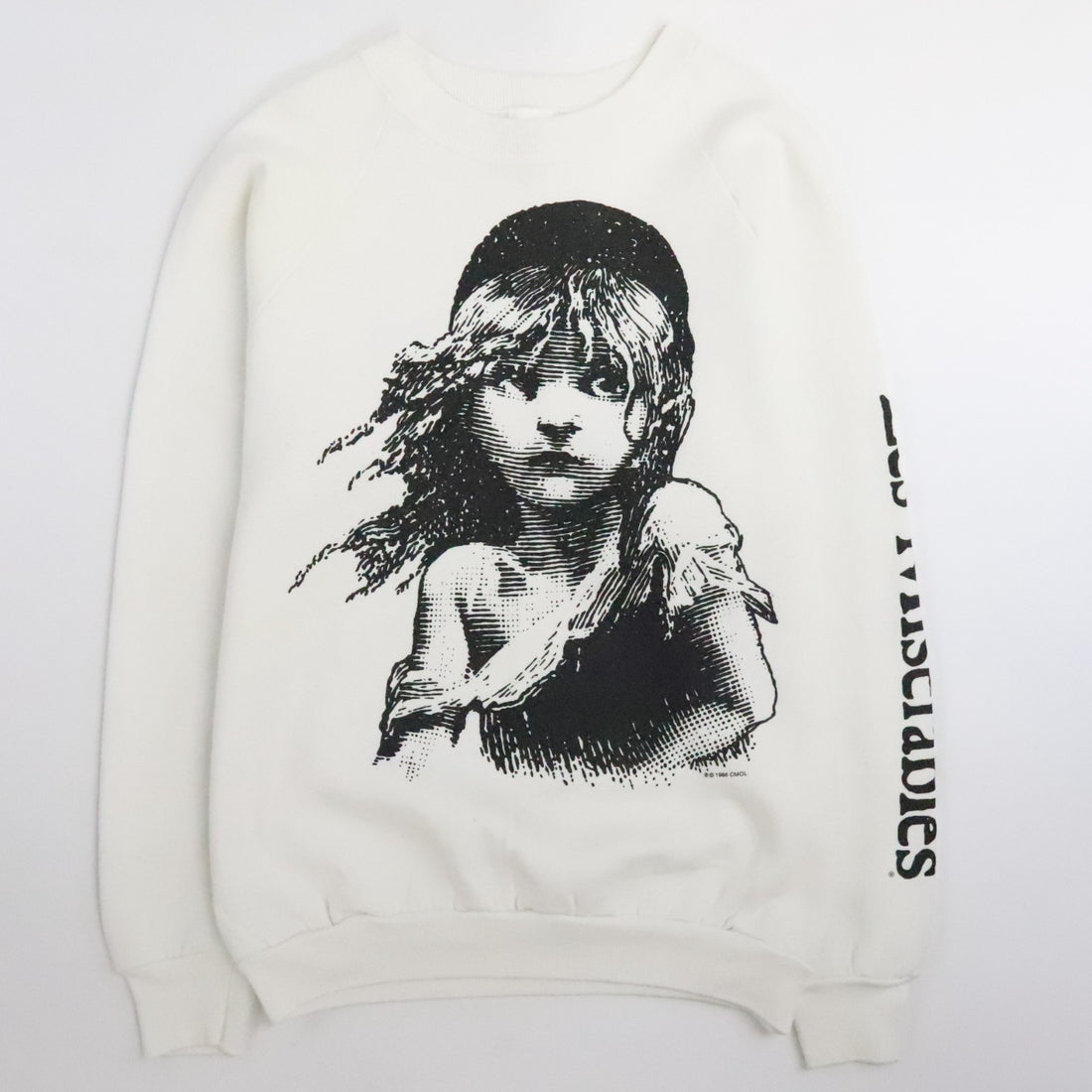 Vintage Les Miserables Broadway Crewneck Sweatshirt Size Large 90s