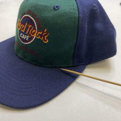 Vintage Hard Rock Cafe San Antonio Wool Snapback Hat Cap OSFA