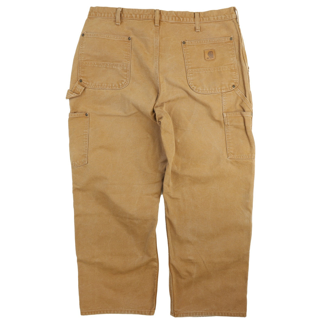 Carhartt Canvas Carpenter Double Knee Work Pants Size 38 X 30 Brown