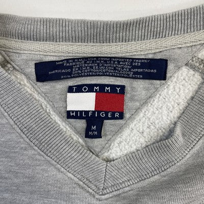 Vintage Tommy Hilfiger V-Neck Sweatshirt Size Medium