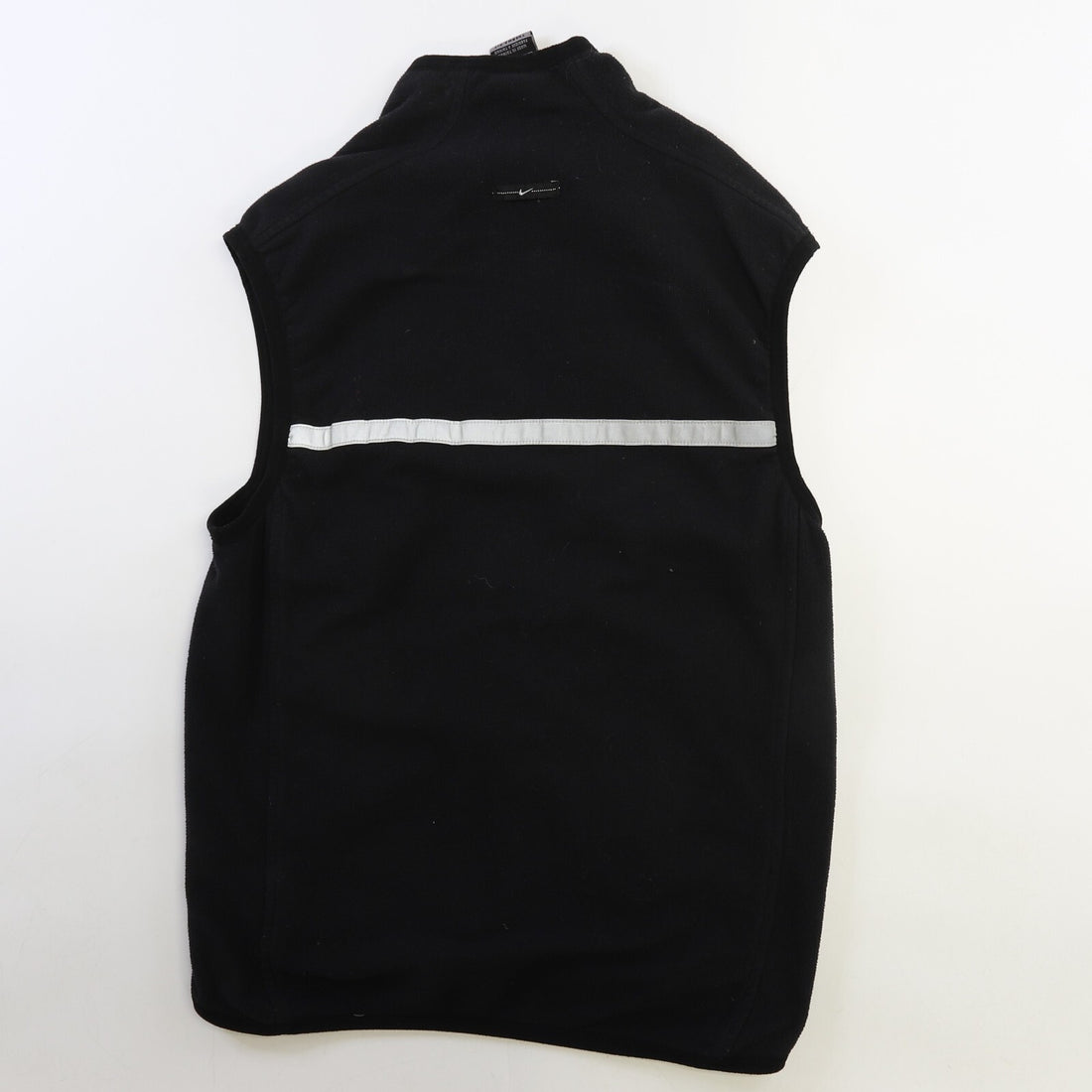 Vintage Nike Therma-Fit Fleece Vest Jacket Womens Size Small Black