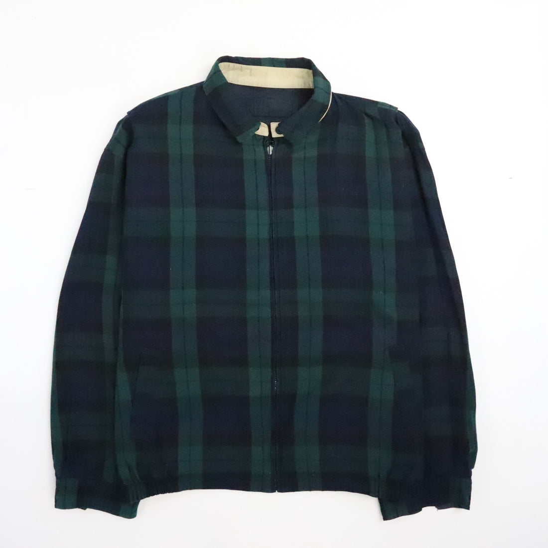 Vintage London Fog Harrington Bomber Jacket Size XL Reversible