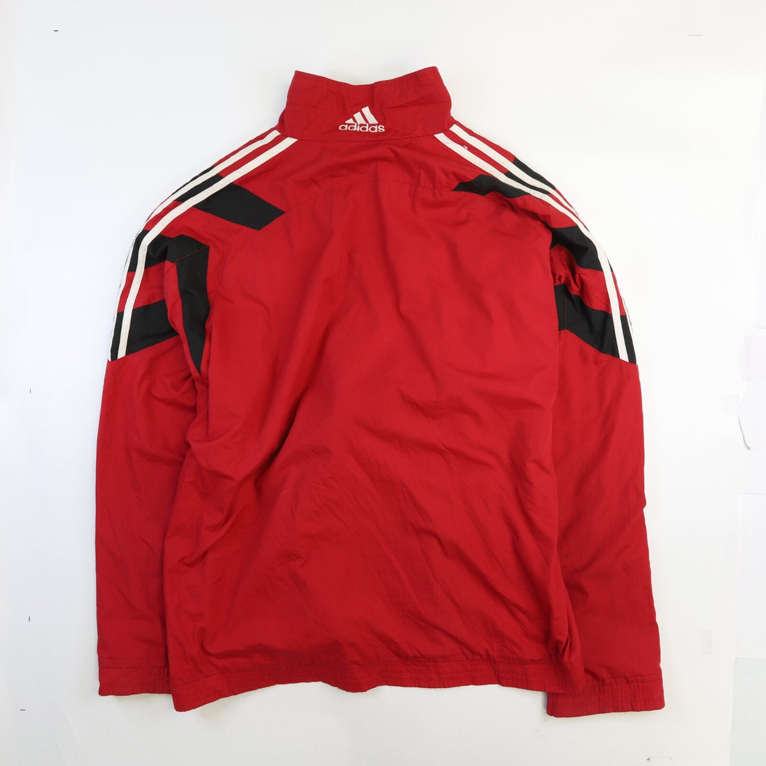Vintage Adidas Windbreaker Light Jacket Size XL Red