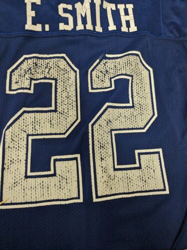 Vintage Dallas Cowboys Emitt Smith Authentic Russell Jersey Size 48 NFL