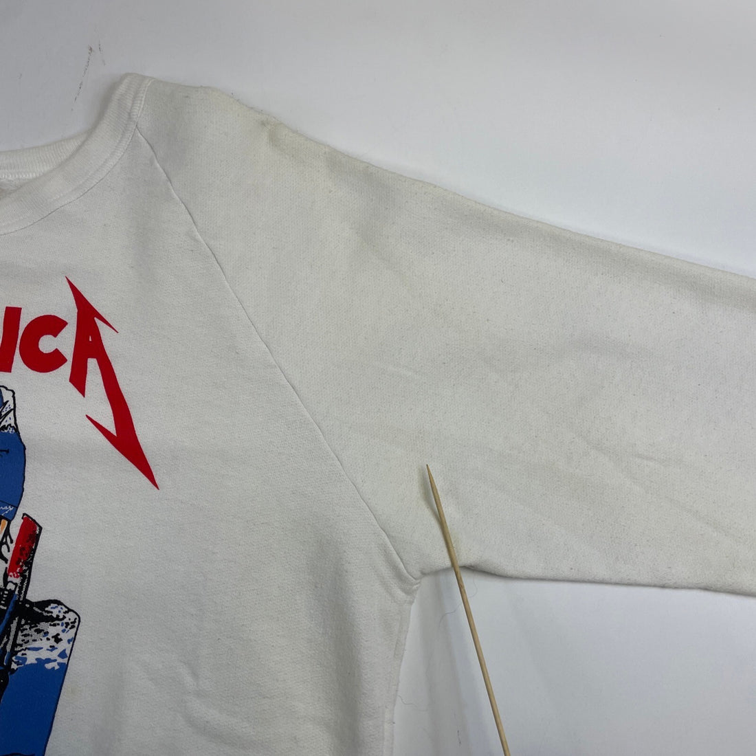 Vintage Metallica Crash Course In Brain Surgery Sweatshirt Medium Band 80s 90s