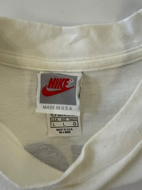 Vintage Nike Special Olympics Summer Games T-Shirt Size Large 1993 90s