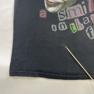 The Dark Knight Joker Let's Put A Smile On That Face T-Shirt Size Small Batman