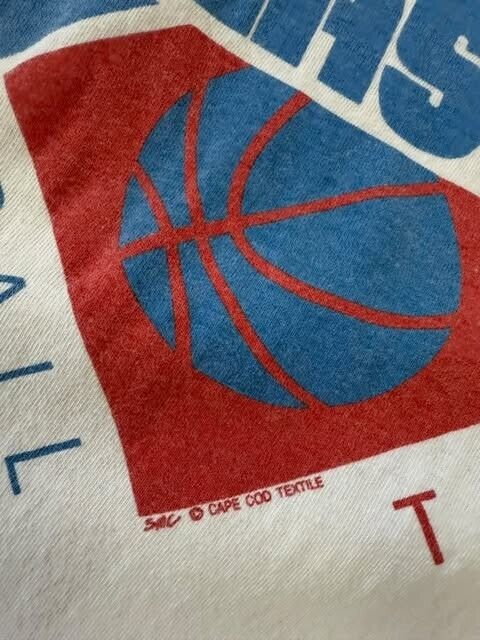 Vintage Nike Big East All-Star Basketball Summer Tour T-Shirt Size Xl 1993 90s