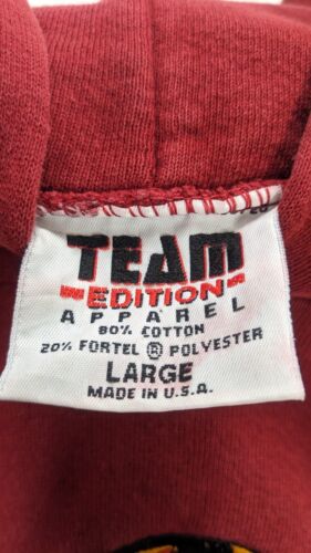 Vintage Florida State Seminoles Sweatshirt Hoodie Size Large Red FSU NCAA