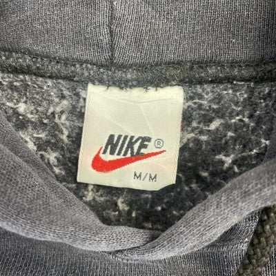 Vintage Nike Sweatshirt Hoodie Size Medium Black 90s