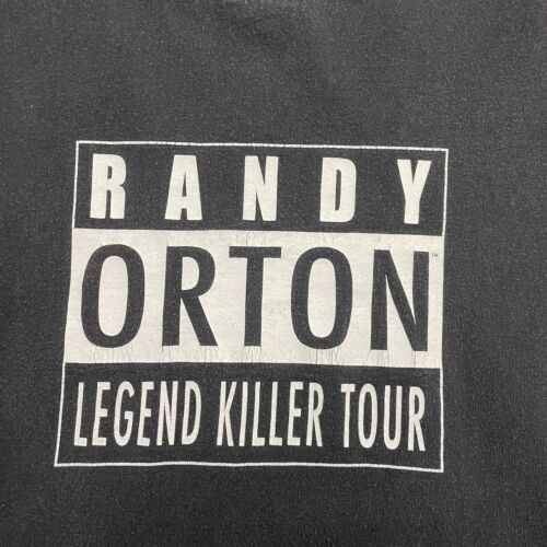 Vintage Randy Orton Legend Killer Tour Wrestling T-Shirt Size 2XL 2004 WWE