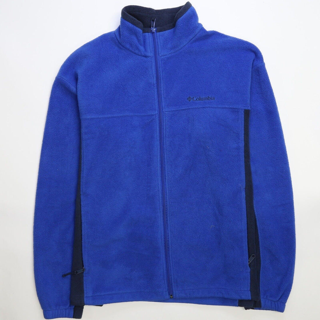 Columbia Full Zip Fleece Jacket Size 2XL Blue
