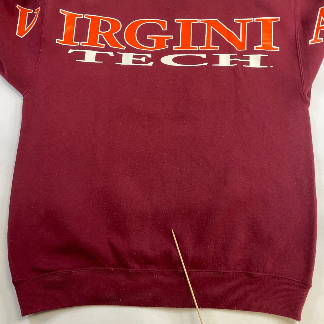Vintage Virginia Tech Hokies Crewneck Sweatshirt Size XL NCAA