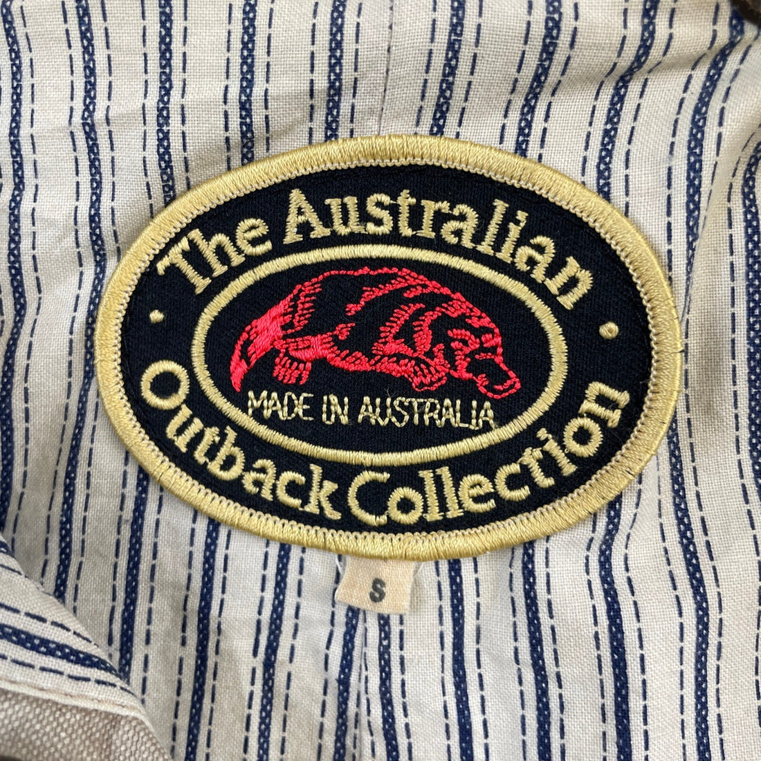 Vintage Australian Outback Duster Coat Jacket Size Small