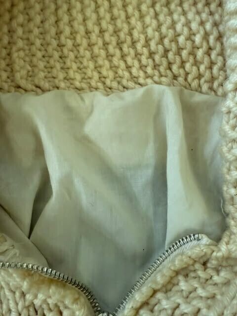 Vintage Golf Fore Wool Knit Cowichan Sweater Size Large