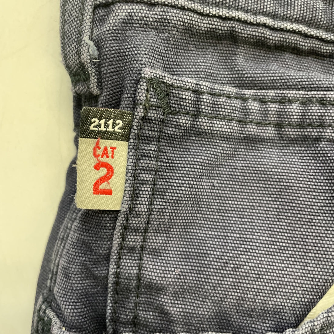 Carhartt FR Carpenter Work Pants Size 36 X 30 Blue Flame Resistant